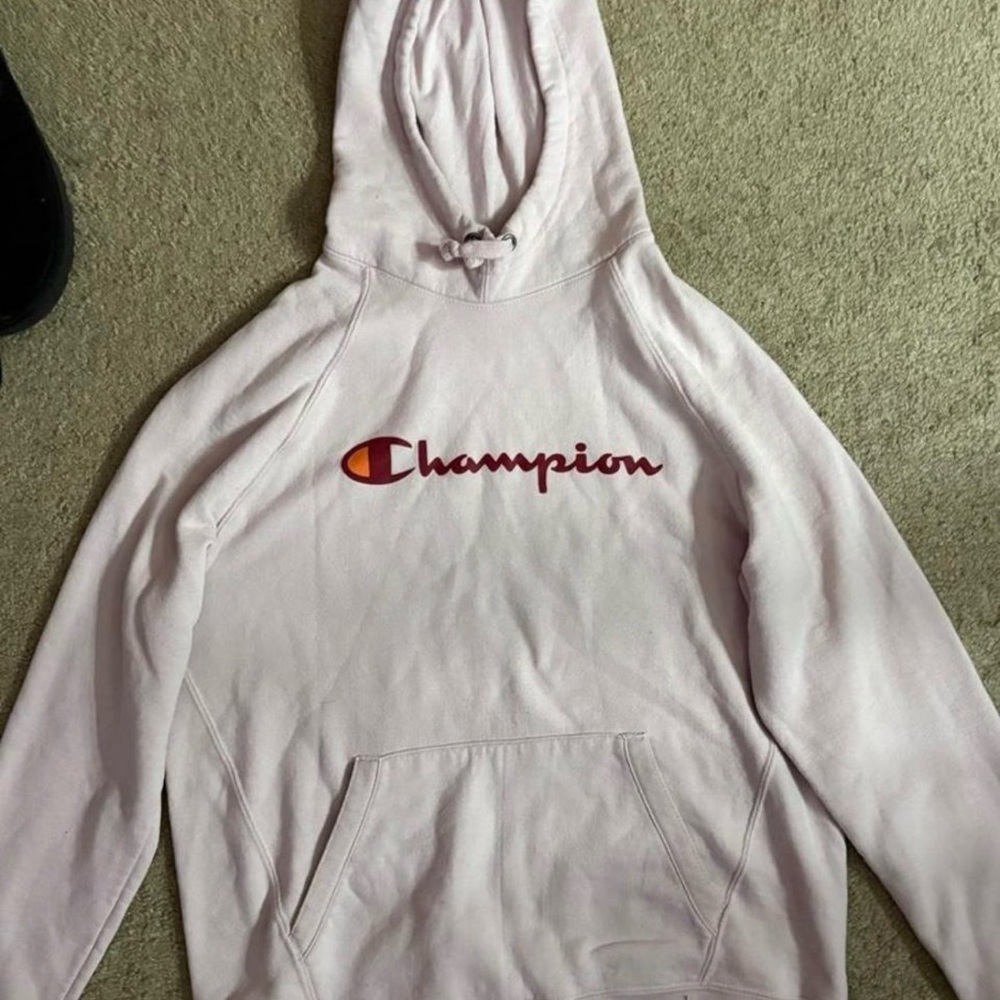 Champion Soft Pink Pullover Hoodie